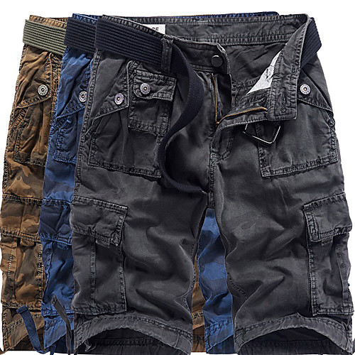 Men's Hiking Shorts Hiking Cargo Shorts Solid Color Outdoor Breathable Multi-Pockets Wear Resistance Cotton Shorts Army Green Grey Khaki Royal Blue Coffee Hunting Fishing Climbing 29 30 36 38 31
Men's Hiking Shorts Hiking Cargo Shorts Solid Color Outdoor Breathable Multi-Pockets Wear Resistance Cotton Shorts Army Green Grey Khaki Royal Blue Coffee Hunting Fishing Climbing 29 30 36 38 31