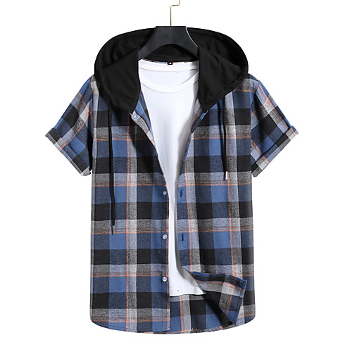 Men's Sweatshirt Shirt non-printing Color Block Plain Patchwork Short Sleeve Casual Tops Blue
Men's Sweatshirt Shirt non-printing Color Block Plain Patchwork Short Sleeve Casual Tops Blue