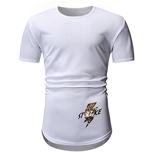 Men's T shirt Hot Stamping Graphic Prints Letter Print Short Sleeve Daily Tops Casual Fashion White Wine Army Green
Men's T shirt Hot Stamping Graphic Prints Letter Print Short Sleeve Daily Tops Casual Fashion White Wine Army Green