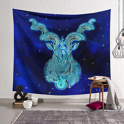 Wall Tapestry Art Decor Blanket Curtain Hanging Home Bedroom Living Room Color blue Polyester Sheep
Wall Tapestry Art Decor Blanket Curtain Hanging Home Bedroom Living Room Color blue Polyester Sheep