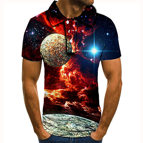 Men's Polo 3D Print Geometric 3D Print Print Short Sleeve Casual Tops Casual Fashion Wine
Men's Polo 3D Print Geometric 3D Print Print Short Sleeve Casual Tops Casual Fashion Wine