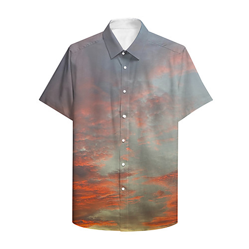 Men's Shirt 3D Print Graphic 3D Button-Down 3D Print Short Sleeve Casual Tops Casual Hawaiian Rainbow
Men's Shirt 3D Print Graphic 3D Button-Down 3D Print Short Sleeve Casual Tops Casual Hawaiian Rainbow