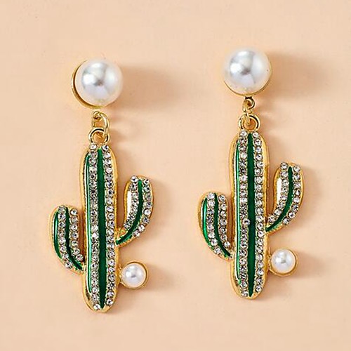 Women's Stud Earrings Cute Imitation Pearl Earrings Jewelry Green For Date Festival 1 Pair
Women's Stud Earrings Cute Imitation Pearl Earrings Jewelry Green For Date Festival 1 Pair