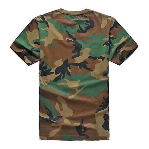 Men's Hunting T-shirt Short Sleeve Outdoor Summer Quick Dry Breathability Wearable Soft Camo / Camouflage Polyester Yellow Camouflage Green Camouflage Gray
Men's Hunting T-shirt Short Sleeve Outdoor Summer Quick Dry Breathability Wearable Soft Camo / Camouflage Polyester Yellow Camouflage Green Camouflage Gray
