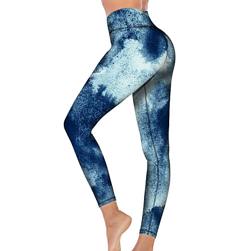 21Grams Women's High Waist Yoga Pants Cropped Leggings Tummy Control Butt Lift Breathable Tie Dye Blue Fitness Gym Workout Running Sports Activewear High Elasticity
21Grams Women's High Waist Yoga Pants Cropped Leggings Tummy Control Butt Lift Breathable Tie Dye Blue Fitness Gym Workout Running Sports Activewear High Elasticity