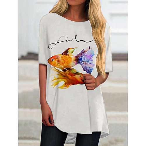 Women's T Shirt Dress Tee Dress Short Mini Dress Yellow Half Sleeve Color Block Animal Print Spring Summer Round Neck Casual 2021 S M L XL XXL 3XL
Women's T Shirt Dress Tee Dress Short Mini Dress Yellow Half Sleeve Color Block Animal Print Spring Summer Round Neck Casual 2021 S M L XL XXL 3XL