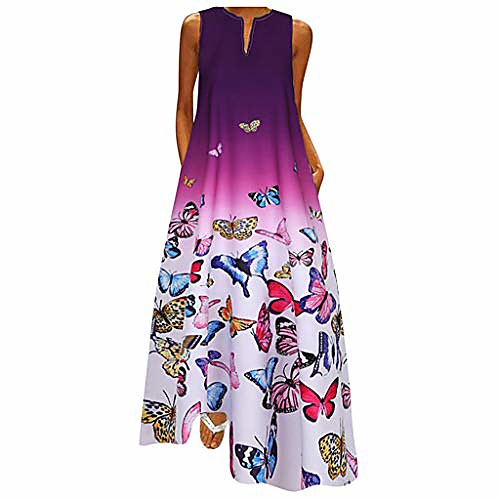 hotkey women plus size dress butterfly printed vintage daily casual sleeveless bohemian autumn long maxi dress s-5xl purple
hotkey women plus size dress butterfly printed vintage daily casual sleeveless bohemian autumn long maxi dress s-5xl purple