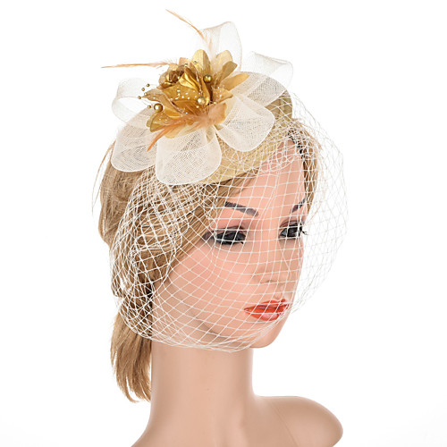 Elegant Retro Feathers Fascinators with Feather / Bow(s) 1 Piece Special Occasion / Party / Evening Headpiece
Elegant Retro Feathers Fascinators with Feather / Bow(s) 1 Piece Special Occasion / Party / Evening Headpiece