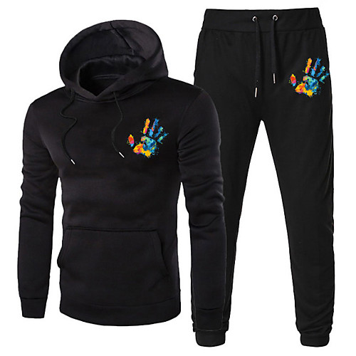 Men's 2 Piece Tracksuit Sweatsuit Casual Athleisure Long Sleeve 2pcs Winter High Waist Thermal Warm Breathable Moisture Wicking Fitness Gym Workout Running Jogging Training Sportswear Outfit Set
Men's 2 Piece Tracksuit Sweatsuit Casual Athleisure Long Sleeve 2pcs Winter High Waist Thermal Warm Breathable Moisture Wicking Fitness Gym Workout Running Jogging Training Sportswear Outfit Set