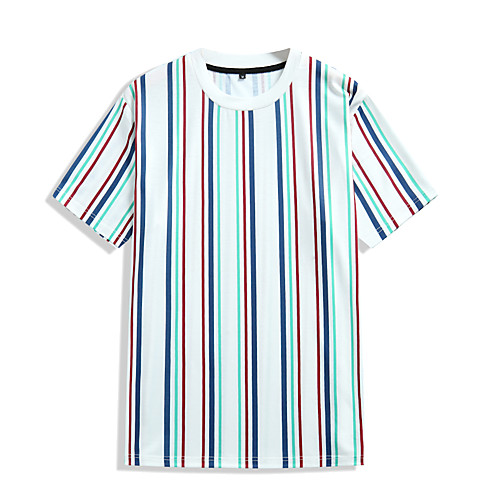 Men's T-shirt Suits T shirt Other Prints Color Block Short Sleeve Casual Tops Blue
Men's T-shirt Suits T shirt Other Prints Color Block Short Sleeve Casual Tops Blue