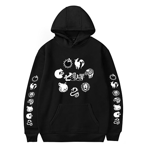 Inspired by The Seven Deadly Sins Cosplay Cosplay Costume Hoodie Poly / Cotton Graphic Prints Printing Hoodie For Men's / Women's
Inspired by The Seven Deadly Sins Cosplay Cosplay Costume Hoodie Poly / Cotton Graphic Prints Printing Hoodie For Men's / Women's