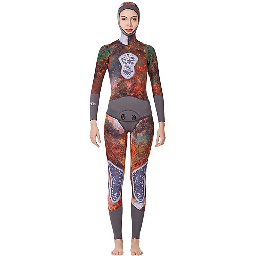 Women's Full Wetsuit 3mm SCR Neoprene Diving Suit Quick Dry High Elasticity Long Sleeve Back Zip Patchwork Autumn / Fall Spring Summer / Winter / Stretchy
Women's Full Wetsuit 3mm SCR Neoprene Diving Suit Quick Dry High Elasticity Long Sleeve Back Zip Patchwork Autumn / Fall Spring Summer / Winter / Stretchy