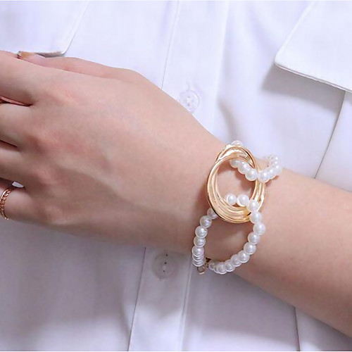 Women's Chain Bracelet Classic Fashion Stylish Classic Alloy Bracelet Jewelry Gold For Date Festival
Women's Chain Bracelet Classic Fashion Stylish Classic Alloy Bracelet Jewelry Gold For Date Festival