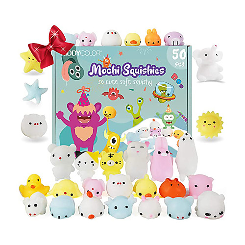 Squishy Squishies Squishy Toy Squeeze Toy / Sensory Toy 50 pcs Mini Animal Stress and Anxiety Relief Kawaii Mochi For Kid's Adults' Boys and Girls
Squishy Squishies Squishy Toy Squeeze Toy / Sensory Toy 50 pcs Mini Animal Stress and Anxiety Relief Kawaii Mochi For Kid's Adults' Boys and Girls