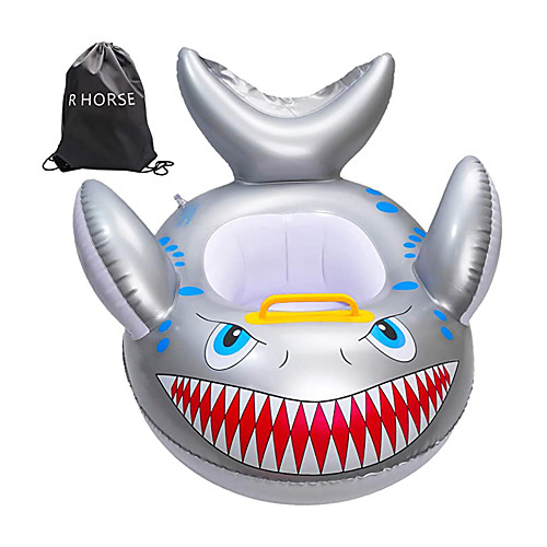 Inflatable Pool Float Baby Swimming Float Ride on with Safety Seat PVC / Vinyl Shark Water fun Summer Beach Swimming 1 pcs Boys and Girls Kid's Baby
Inflatable Pool Float Baby Swimming Float Ride on with Safety Seat PVC / Vinyl Shark Water fun Summer Beach Swimming 1 pcs Boys and Girls Kid's Baby