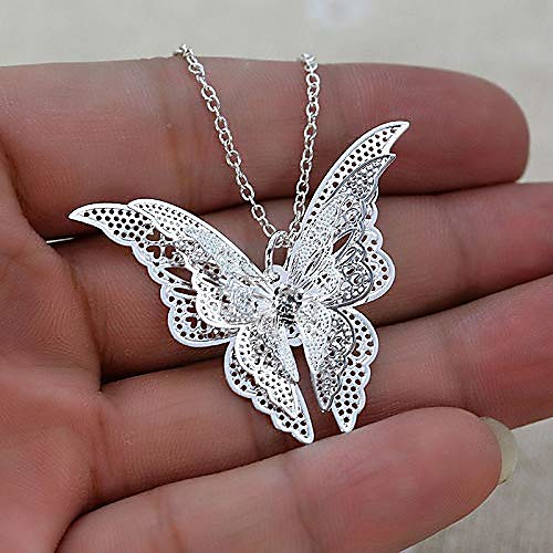 jesming silver lovely butterfly pendant necklace jewelry for women girls kids, pendant chain necklace 202 inch women jewelry
jesming silver lovely butterfly pendant necklace jewelry for women girls kids, pendant chain necklace 202 inch women jewelry