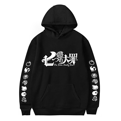Inspired by The Seven Deadly Sins Cosplay Cosplay Costume Hoodie Poly / Cotton Graphic Prints Printing Hoodie For Men's / Women's
Inspired by The Seven Deadly Sins Cosplay Cosplay Costume Hoodie Poly / Cotton Graphic Prints Printing Hoodie For Men's / Women's