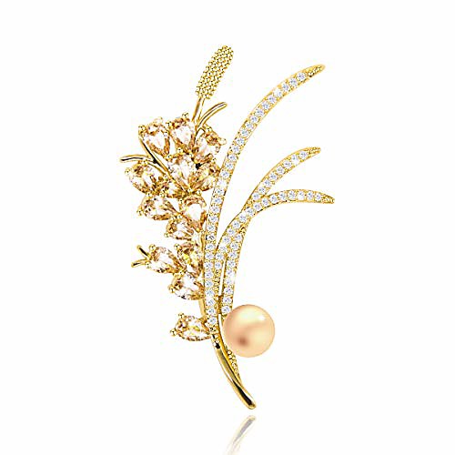 brooches for women men, h.z-engdy fashion shell pearl and silver crystal flowers roses brooch pin,best friend gifts for wedding/party/birthday/christmas (golden wheat)
brooches for women men, h.z-engdy fashion shell pearl and silver crystal flowers roses brooch pin,best friend gifts for wedding/party/birthday/christmas (golden wheat)
