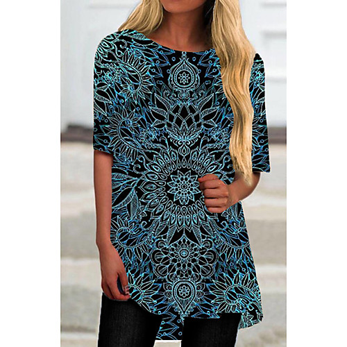 Women's T Shirt Dress Tee Dress Short Mini Dress Black Half Sleeve Floral Color Block Print Spring Summer Round Neck Casual 2021 S M L XL XXL 3XL
Women's T Shirt Dress Tee Dress Short Mini Dress Black Half Sleeve Floral Color Block Print Spring Summer Round Neck Casual 2021 S M L XL XXL 3XL