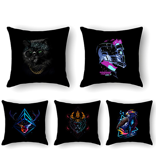 Cushion Cover 5PCS Linen Soft Decorative Square Throw Pillow Cover Cushion Case Pillowcase for Sofa Bedroom 45 x 45 cm (18 x 18 Inch) Superior Quality Mashine Washable
Cushion Cover 5PCS Linen Soft Decorative Square Throw Pillow Cover Cushion Case Pillowcase for Sofa Bedroom 45 x 45 cm (18 x 18 Inch) Superior Quality Mashine Washable