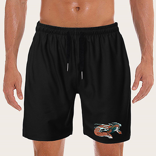 Men's Sporty Casual / Sporty Daily Holiday Shorts Pants Graphic Short Drawstring Pocket Print Black
Men's Sporty Casual / Sporty Daily Holiday Shorts Pants Graphic Short Drawstring Pocket Print Black