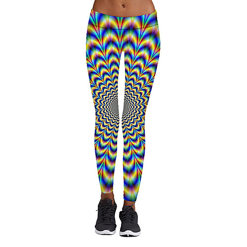 Women's Stylish Novelty Comfort Leisure Sports Weekend Leggings Pants Optical Illusion 3D Ankle-Length Sporty Elastic Waist Print Blue
Women's Stylish Novelty Comfort Leisure Sports Weekend Leggings Pants Optical Illusion 3D Ankle-Length Sporty Elastic Waist Print Blue
