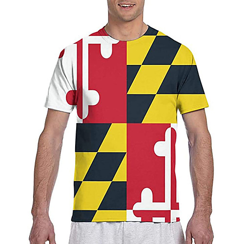 Men's Tees T shirt 3D Print Graphic Prints National Flag Print Short Sleeve Casual Tops Classic Designer Big and Tall Yellow
Men's Tees T shirt 3D Print Graphic Prints National Flag Print Short Sleeve Casual Tops Classic Designer Big and Tall Yellow