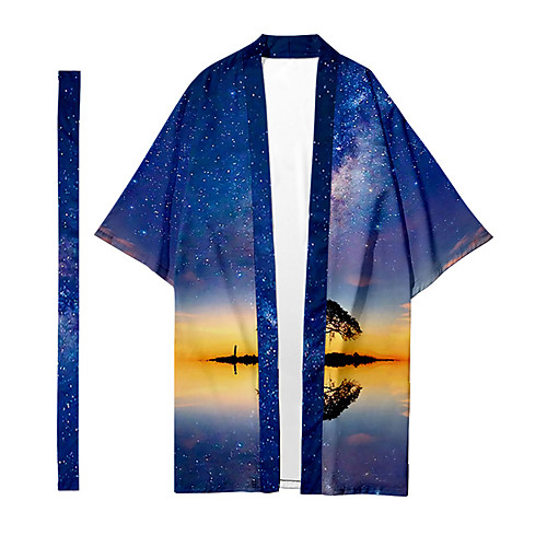 Men's Shirt 3D Print Galaxy 3D Print Short Sleeve Daily Tops Casual Fashion Blue
Men's Shirt 3D Print Galaxy 3D Print Short Sleeve Daily Tops Casual Fashion Blue