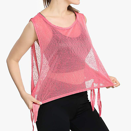 Women's Tank Top Tee / T-shirt High Split Mesh Knotted Linen Solid Color Sport Athleisure Top Sleeveless Breathable Soft Comfortable Yoga Running Everyday Use Casual Daily Outdoor
Women's Tank Top Tee / T-shirt High Split Mesh Knotted Linen Solid Color Sport Athleisure Top Sleeveless Breathable Soft Comfortable Yoga Running Everyday Use Casual Daily Outdoor