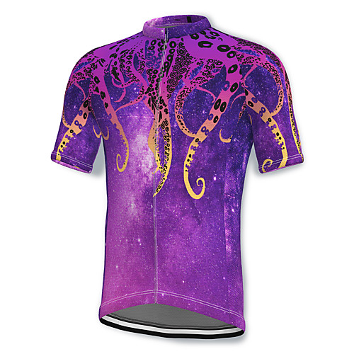 21Grams Men's Short Sleeve Cycling Jersey Spandex Purple Bike Top Mountain Bike MTB Road Bike Cycling Breathable Quick Dry Sports Clothing Apparel / Athleisure
21Grams Men's Short Sleeve Cycling Jersey Spandex Purple Bike Top Mountain Bike MTB Road Bike Cycling Breathable Quick Dry Sports Clothing Apparel / Athleisure
