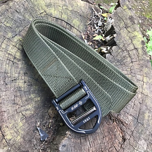 Men's Military Tactical Belt Breathable Wearable Protective for Solid Colored Canvas Fall Spring Summer
Men's Military Tactical Belt Breathable Wearable Protective for Solid Colored Canvas Fall Spring Summer
