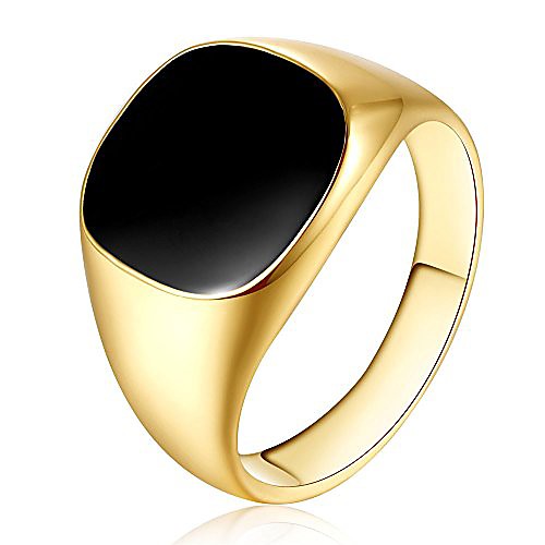 luxury and shining solid polished copper band biker men signet ring black gold 12
luxury and shining solid polished copper band biker men signet ring black gold 12