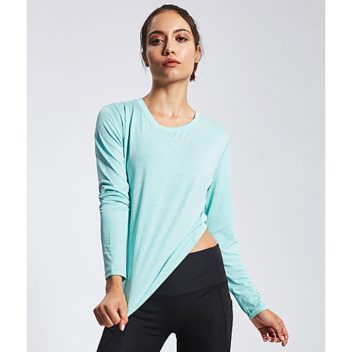 Women's Long Sleeve Running Shirt Tee Tshirt Top Athletic Athleisure Spandex Moisture Wicking Quick Dry Breathable Fitness Gym Workout Running Training Exercise Sportswear Solid Colored Purple Light
Women's Long Sleeve Running Shirt Tee Tshirt Top Athletic Athleisure Spandex Moisture Wicking Quick Dry Breathable Fitness Gym Workout Running Training Exercise Sportswear Solid Colored Purple Light