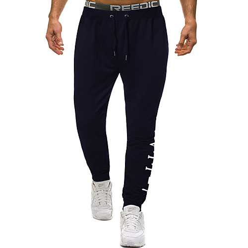 Men's Casual / Sporty Sweatpants Outdoor Sports Daily Sports Pants Pants Graphic Full Length Drawstring Pocket Print Black Light Grey Dark Gray Navy Blue
Men's Casual / Sporty Sweatpants Outdoor Sports Daily Sports Pants Pants Graphic Full Length Drawstring Pocket Print Black Light Grey Dark Gray Navy Blue
