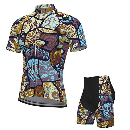 Men's Short Sleeve Cycling Jersey with Shorts Spandex Purple Bike Breathable Quick Dry Sports Graphic Mountain Bike MTB Road Bike Cycling Clothing Apparel / Stretchy / Athletic / Athleisure
Men's Short Sleeve Cycling Jersey with Shorts Spandex Purple Bike Breathable Quick Dry Sports Graphic Mountain Bike MTB Road Bike Cycling Clothing Apparel / Stretchy / Athletic / Athleisure