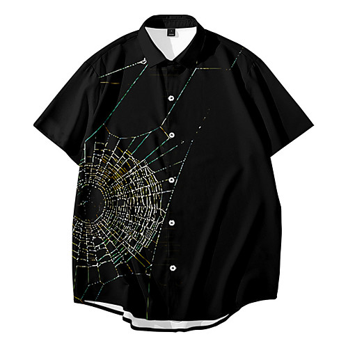 Men's Shirt 3D Print Spider Animal Button-Down 3D Print Short Sleeve Daily Tops Casual Fashion Black
Men's Shirt 3D Print Spider Animal Button-Down 3D Print Short Sleeve Daily Tops Casual Fashion Black