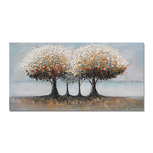 Oil Painting Hand Painted Horizontal Abstract Floral / Botanical Modern Stretched Canvas
Oil Painting Hand Painted Horizontal Abstract Floral / Botanical Modern Stretched Canvas