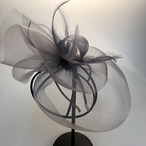 Lady Retro Tulle Fascinators with Feather / Floral / Solid 1 Piece Special Occasion / Party / Evening Headpiece
Lady Retro Tulle Fascinators with Feather / Floral / Solid 1 Piece Special Occasion / Party / Evening Headpiece