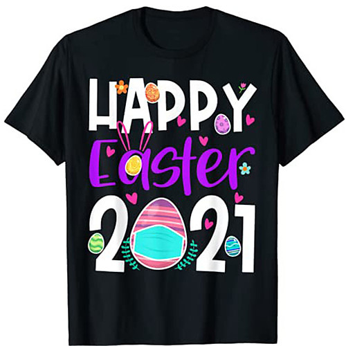 Men's T shirt Hot Stamping Graphic Prints Happy Easter Print Short Sleeve Daily Tops 100% Cotton Fashion Vintage Classic Black Blue Navy Blue
Men's T shirt Hot Stamping Graphic Prints Happy Easter Print Short Sleeve Daily Tops 100% Cotton Fashion Vintage Classic Black Blue Navy Blue