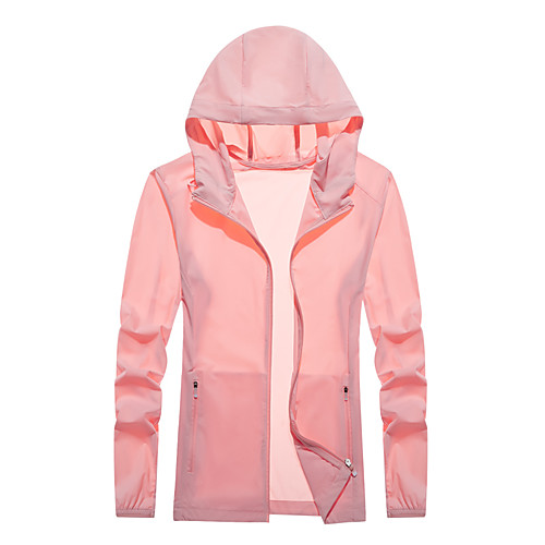 Women's Hoodie Jacket Hiking Skin Jacket Hiking Windbreaker Outdoor Packable Lightweight UV Sun Protection Breathable Outerwear Jacket Top Running Camping / Hiking / Caving White Pink Light Green
Women's Hoodie Jacket Hiking Skin Jacket Hiking Windbreaker Outdoor Packable Lightweight UV Sun Protection Breathable Outerwear Jacket Top Running Camping / Hiking / Caving White Pink Light Green