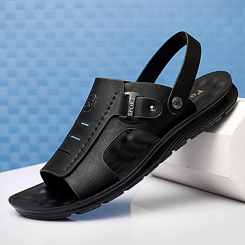 Men's Sandals Casual Beach Daily Water Shoes Upstream Shoes Elastic Fabric Breathable Non-slipping Wear Proof Black Summer
Men's Sandals Casual Beach Daily Water Shoes Upstream Shoes Elastic Fabric Breathable Non-slipping Wear Proof Black Summer