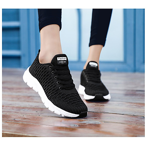 Women's Sneakers Cuban Heel Round Toe Booties Ankle Boots Elastic Fabric Tissage Volant Lace-up Solid Colored Pink / Grey White Black
Women's Sneakers Cuban Heel Round Toe Booties Ankle Boots Elastic Fabric Tissage Volant Lace-up Solid Colored Pink / Grey White Black