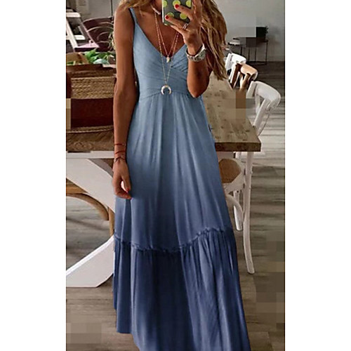 Women's Swing Dress Maxi long Dress Blue Purple Yellow Blushing Pink Wine Gray Sleeveless Solid Color Summer V Neck Casual 2021 S M L XL XXL 3XL 4XL 5XL
Women's Swing Dress Maxi long Dress Blue Purple Yellow Blushing Pink Wine Gray Sleeveless Solid Color Summer V Neck Casual 2021 S M L XL XXL 3XL 4XL 5XL