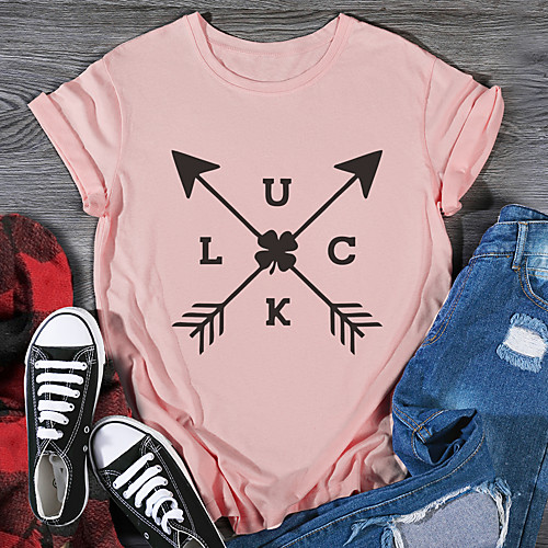 Women's T shirt Graphic Print Round Neck Tops 100% Cotton Basic Basic Top White Black Purple
Women's T shirt Graphic Print Round Neck Tops 100% Cotton Basic Basic Top White Black Purple