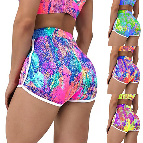 Women's Running Shorts Athletic Shorts Bottoms Fitness Gym Workout Running Jogging Exercise Butt Lift Breathable Quick Dry Sport Tie Dye Blue Yellow Fuchsia Green / Stretchy / Athleisure / Skinny
Women's Running Shorts Athletic Shorts Bottoms Fitness Gym Workout Running Jogging Exercise Butt Lift Breathable Quick Dry Sport Tie Dye Blue Yellow Fuchsia Green / Stretchy / Athleisure / Skinny