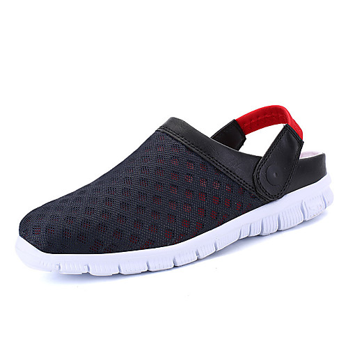 Men's Clogs & Mules Holiday Travel Daily Outdoor Walking Shoes Mesh Breathable Non-slipping BlackGreen Red / black Black / Blue Summer
Men's Clogs & Mules Holiday Travel Daily Outdoor Walking Shoes Mesh Breathable Non-slipping BlackGreen Red / black Black / Blue Summer