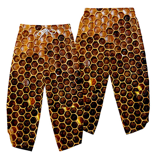 Men's Casual / Sporty Athleisure Daily Sports Wide Leg Pants Honeycomb Full Length Elastic Waist 3D Print Orange
Men's Casual / Sporty Athleisure Daily Sports Wide Leg Pants Honeycomb Full Length Elastic Waist 3D Print Orange