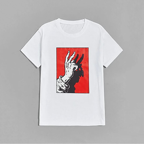 Men's T shirt Hot Stamping Graphic Prints Hand Print Short Sleeve Daily Tops 100% Cotton Basic Fashion Classic White Black Gray
Men's T shirt Hot Stamping Graphic Prints Hand Print Short Sleeve Daily Tops 100% Cotton Basic Fashion Classic White Black Gray