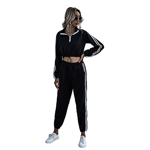 Women's Basic Streetwear Plain Daily Two Piece Set Hoodies & Sweatshirts Tracksuit Pant Drawstring Patchwork Tops
Women's Basic Streetwear Plain Daily Two Piece Set Hoodies & Sweatshirts Tracksuit Pant Drawstring Patchwork Tops