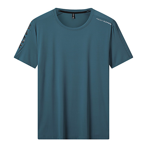 Men's T shirt Hiking Tee shirt Short Sleeve Tee Tshirt Top Outdoor Lightweight Breathable Quick Dry Sweat wicking Autumn / Fall Spring Chinlon Elastane Black Blue Dark Blue Hunting Fishing Climbing
Men's T shirt Hiking Tee shirt Short Sleeve Tee Tshirt Top Outdoor Lightweight Breathable Quick Dry Sweat wicking Autumn / Fall Spring Chinlon Elastane Black Blue Dark Blue Hunting Fishing Climbing